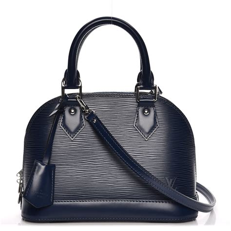 louis vuitton alma epi indigo|alma bb louis vuitton.